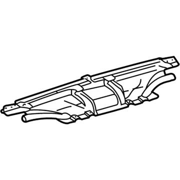 55950-33050 Toyota Nozzle Assembly, Defroster, Front Upper Illustration 1 of 1