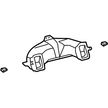 55844-AA030 Toyota Air Distributor Illustration 1 of 1
