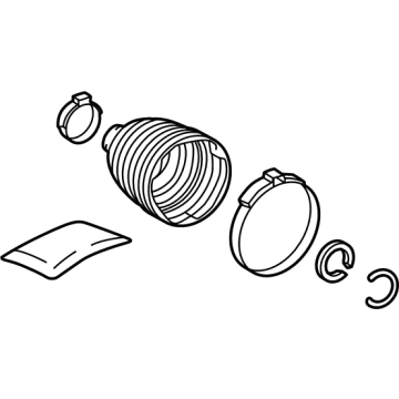 Toyota 04437-48180 Inner Boot