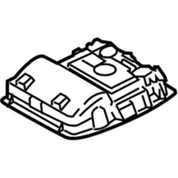 Toyota 63650-0E130-A0 Overhead Console