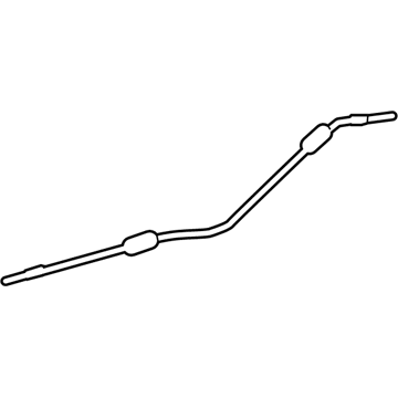 69730-06090 Toyota Lock Cable, Rear Illustration 1 of 1