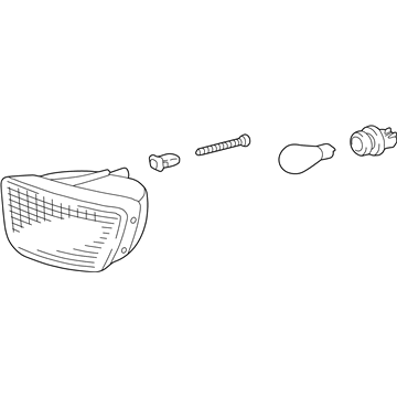 Toyota 81520-04010 Signal Lamp Assembly