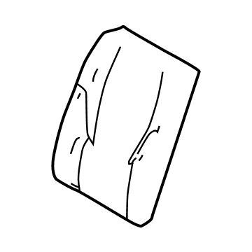 Toyota 71077-0C710-C2 Seat Back Cover