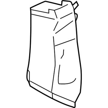 Toyota 87218-0C030 Lower Duct