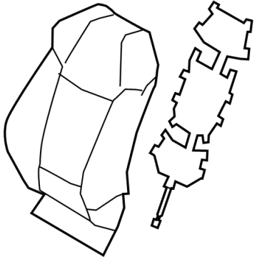 Toyota Corolla Cross Seat Covers - 71073-0A520-C2