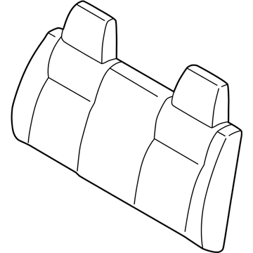 Toyota 71073-04060-B0 Seat Back Cover