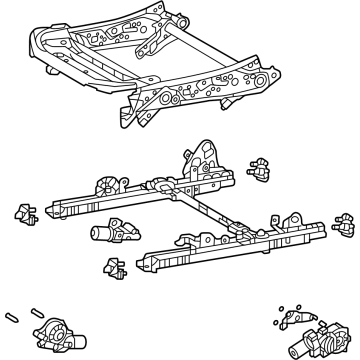 Toyota 72020-35110 Cushion Frame