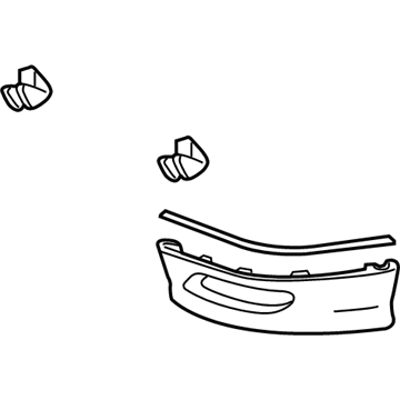 Toyota 76083-02030-A0 Spoiler