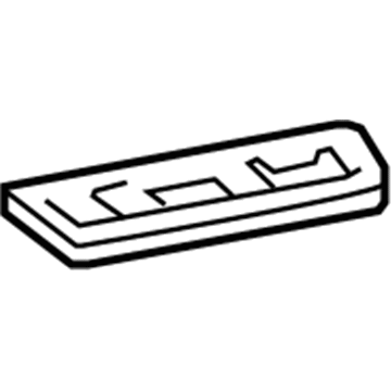 Toyota 63488-0C020 Rear Bracket Rear Seal