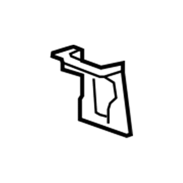 Toyota 72595-0D010 Recline Lever Base