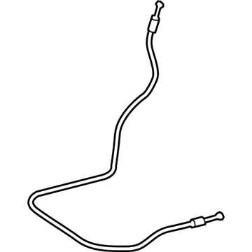 Toyota 72590-52050 Control Cable