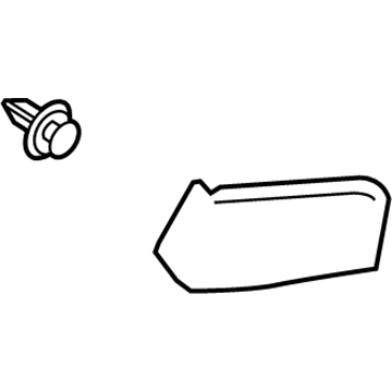 Toyota 67497-F4010-C1 Finish Panel