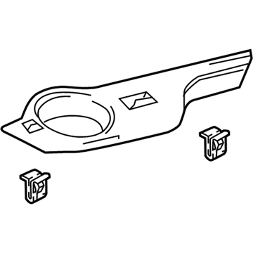 Toyota 74271-F4010 Switch Panel