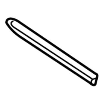53125-0E030 Toyota Center Molding, Passenger Side Illustration 1 of 1