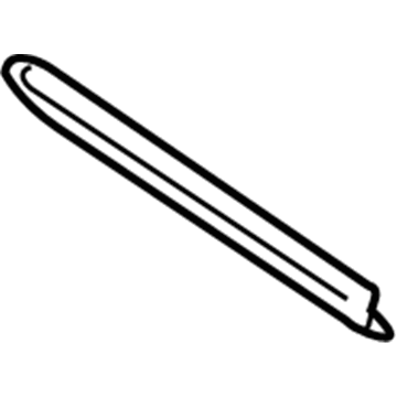 53122-0E030 Toyota Lower Molding, Driver Side Illustration 1 of 1