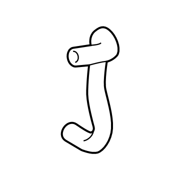 Toyota 16261-25110 Reservoir Hose