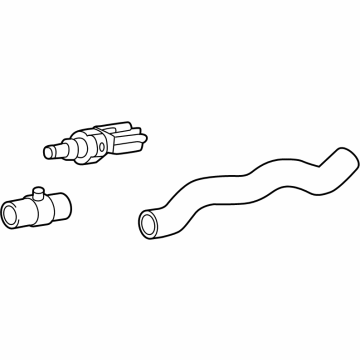 Toyota 16570-25020 Upper Hose