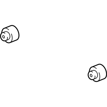 Toyota 90541-11015 Rear Cross Sill Cushion