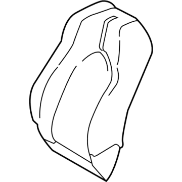 Toyota 71074-AQ050-B0 Seat Back Cover