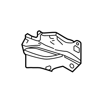 Toyota 55225-0E060 Heat Deflector