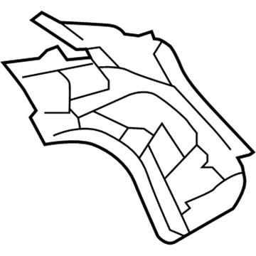 Toyota 61733-0D010 Inner Pillar