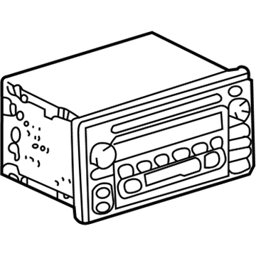 Toyota 86120-2B680 AM/FM CD Cass