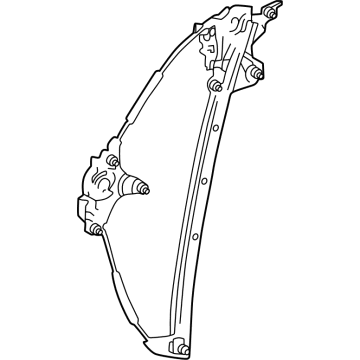 Toyota 69802-42080 Window Regulator