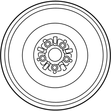 Toyota 4261B-0R010 Wheel, Spare