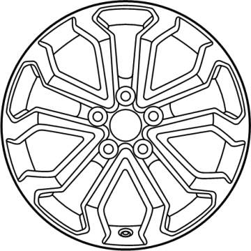 Toyota 42611-0A410 Wheel, Alloy