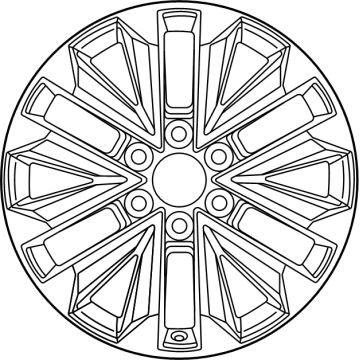 Toyota 42611-60N00 Wheel, Alloy