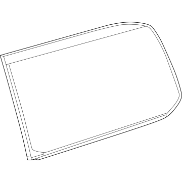 Toyota 62710-60R10 Quarter Glass