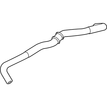 Toyota 16282-37131 By-Pass Hose
