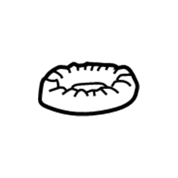 Toyota 48257-02040 Spring Insulator