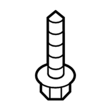 Toyota 90119-A0156 Filler Neck Bolt