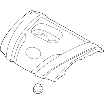 Toyota Engine Cover - 11212-WB001