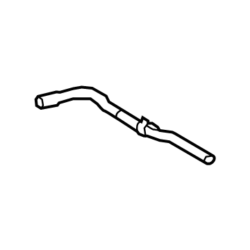 Toyota 16282-F0021 By-Pass Hose