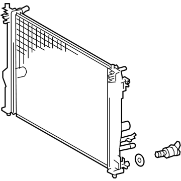 Toyota 16400-F0021 Radiator