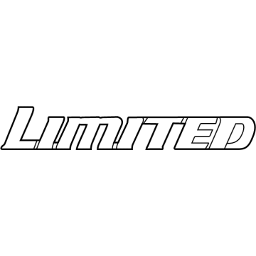 Toyota 75444-35050 Nameplate