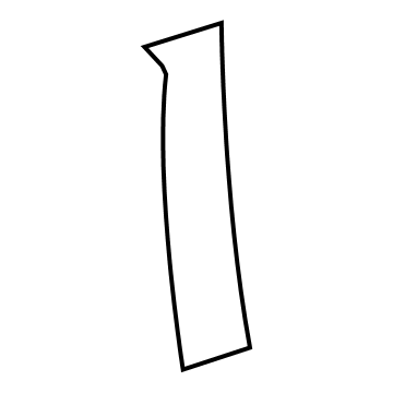 Toyota 75921-35040 Black Out Tape