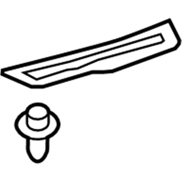 Toyota 67915-06021 Rear Sill Plate