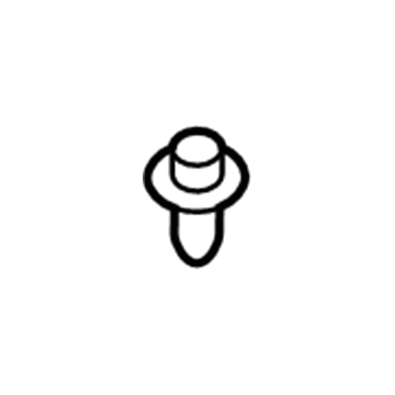 Toyota 90467-A0007 Rear Sill Plate Clip