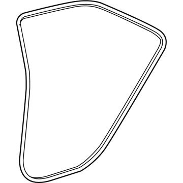 Toyota 62331-06120-B1 Weatherstrip On Body