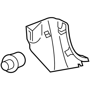 Toyota 62111-0A050-C0 Cowl Trim