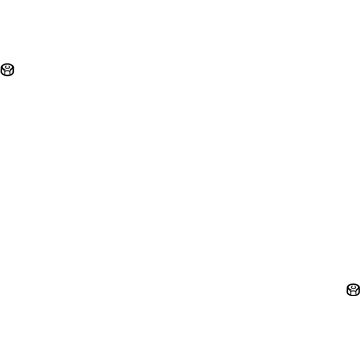 Toyota 90171-14042 Outer Tie Rod Castle Nut