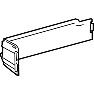55459-06090 Toyota Lower Cover, Driver Side Illustration 1 of 1