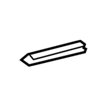 71537-33010 Toyota Seat Adjust Assembly Protector, Inner Illustration 1 of 1