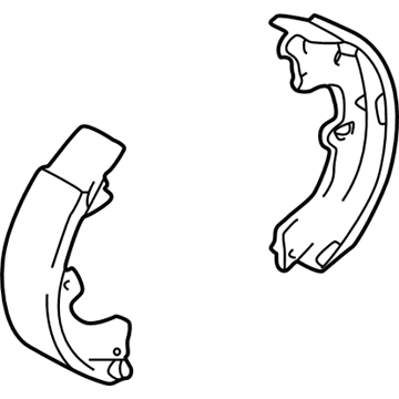 Toyota Parking Brake Shoes - 04495-47010