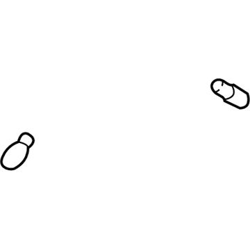 Toyota 90981-12010 License Lamp Bulb