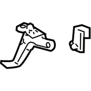 Toyota 53540-0C050 Catch Lever