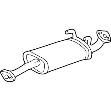 Toyota 17403-75150 Muffler